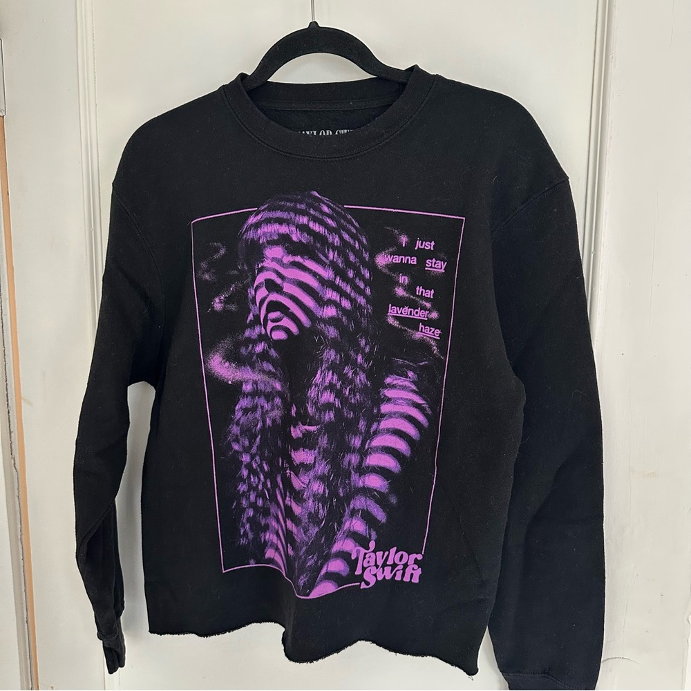 Taylor Swift Eras Tour Lavender Haze Sweatshirt